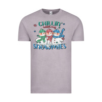 Vintage Zinc chillin with my snowmies Vintage Tee - CowGirlArtShop