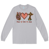 Moon Dust Peace Love Jesus Long Sleeve Tee - Jasminsmagicworld