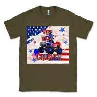 Army Green firework crusher 4th of july Classic Tee - TumblerDesignByShophia