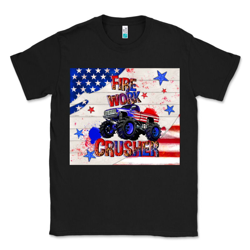 Firework Crusher 4th Of July Classic Tee by TumblerDesignByShophia | Teevron