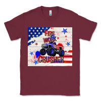 Burgundy firework crusher 4th of july Classic Tee - TumblerDesignByShophia