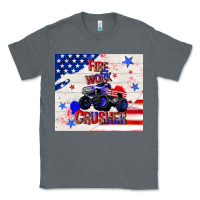 Charcoal Heather firework crusher 4th of july Classic Tee - TumblerDesignByShophia