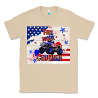 Mushroom firework crusher 4th of july Classic Tee - TumblerDesignByShophia