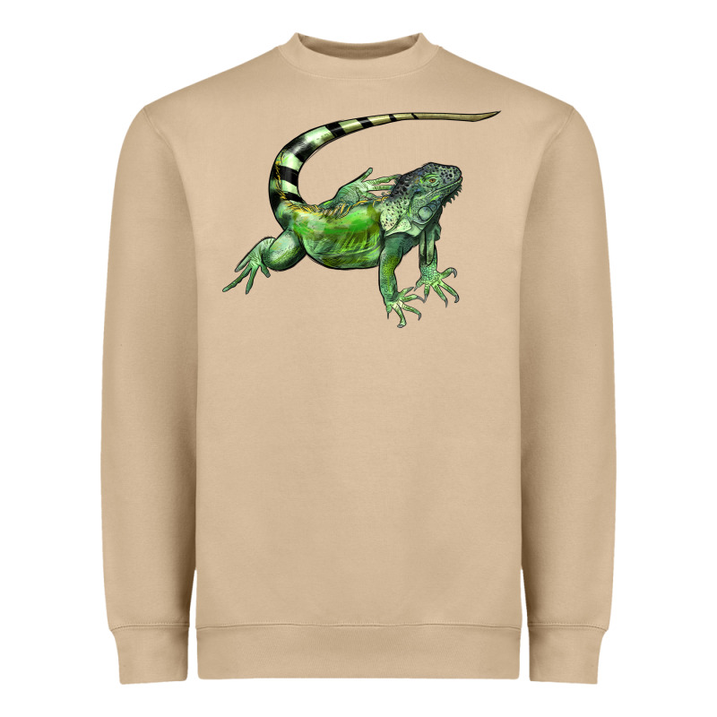 İguana Heavyweight Sweatshirt by LillyAllenDesigns | Teevron