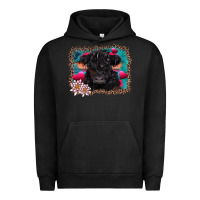 Pigment Black v.d belted galloway cow Urban Hoodie - AdoDesignShop