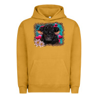 Pigment Peanut Butter v.d belted galloway cow Urban Hoodie - AdoDesignShop