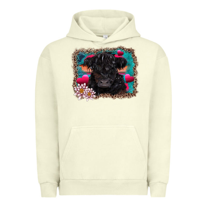 V.d Belted Galloway Cow Urban Hoodie by AdoDesignShop | Teevron