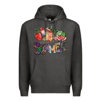 Charcoal Heather Sweet Sweet Summer Premium Hoodie - CowhideDigitalArt