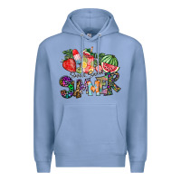 Colony Blue Sweet Sweet Summer Premium Hoodie - CowhideDigitalArt