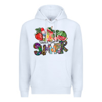 White Sweet Sweet Summer Premium Hoodie - CowhideDigitalArt