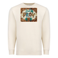 Sandshell just pray mousepad Premium Sweatshirt - BarkalooDesign