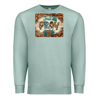 Seafoam just pray mousepad Premium Sweatshirt - BarkalooDesign