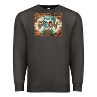 Smoke just pray mousepad Premium Sweatshirt - BarkalooDesign