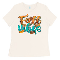 Bone Fall Vibes with Food Ladies Tee - texasbilliewilder