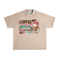 French Oak coffee nurse repeat Urban Heavy Tee - CowGirlArtShop
