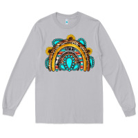 Moon Dust western gemstones sunflowers rainbow Long Sleeve Tee - OliviaCreatesArt