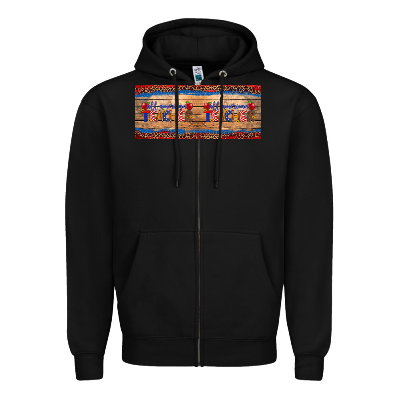All American Teacher 11oz Mug Zipper Hoodie by Artiststas | Teevron