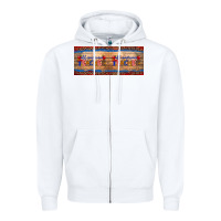 White all american teacher 11oz mug Zipper Hoodie - Artiststas