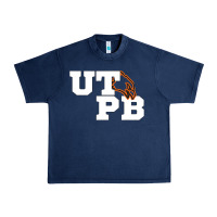 Navy UTPB Permian Basin Student Urban Heavy Tee - longCreatives