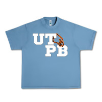 Pebble Blue UTPB Permian Basin Student Urban Heavy Tee - longCreatives