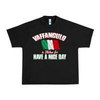 Black Vaffanculo Have A Nice Day  Funny Italian Urban Heavy Tee - longCreatives