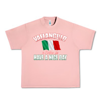 Salmon Vaffanculo Have A Nice Day  Funny Italian Urban Heavy Tee - longCreatives