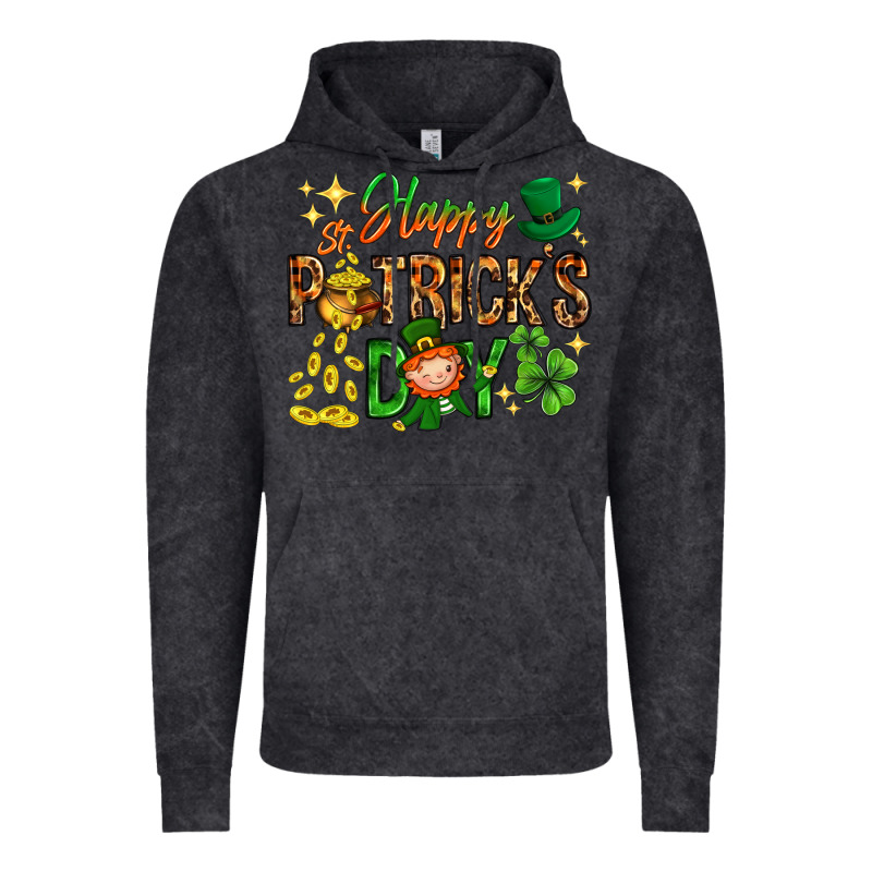 Happy St. Patrick's Day Vintage Hoodie by HowdyJamesFarm | Teevron