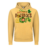 Vintage Mustard Happy St. Patrick's Day Vintage Hoodie - HowdyJamesFarm