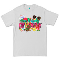 Dove Grey Lunch lady off duty Premium Tee - NancyCooperArtShop