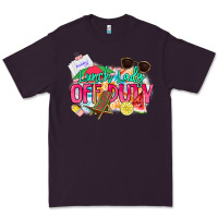 Plum Lunch lady off duty Premium Tee - NancyCooperArtShop