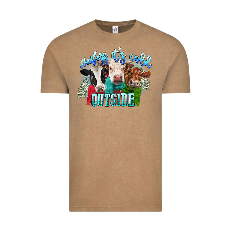 Heifers Its Cold Outside Vintage Tee by CowGirlArtShop | Teevron