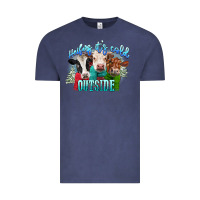 Vintage Denim heifers its cold outside Vintage Tee - CowGirlArtShop