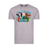 Vintage Zinc heifers its cold outside Vintage Tee - CowGirlArtShop