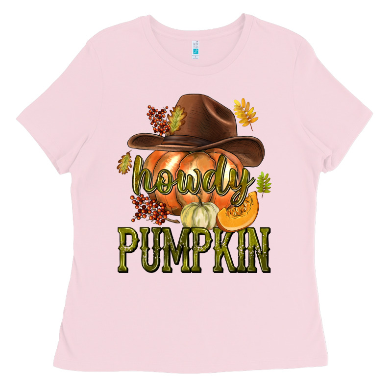 Howdy Pumpkin Ladies Tee by texasbilliewilder | Teevron