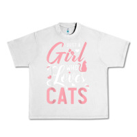 Lunar Rock just a girl who loves cats cute cat lover gifts Urban Heavy Tee - longCreatives