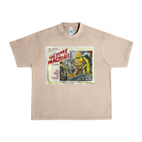 French Oak The Time Machine, Time Travel, Retro Movie Poster, Cult Classic, Futur Urban Heavy Tee - longCreatives