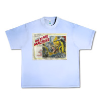 Grape Ice The Time Machine, Time Travel, Retro Movie Poster, Cult Classic, Futur Urban Heavy Tee - longCreatives