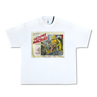 White The Time Machine, Time Travel, Retro Movie Poster, Cult Classic, Futur Urban Heavy Tee - longCreatives