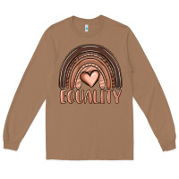 Toasted Coconut equality melanin rainbow Long Sleeve Tee - OliviaCreatesArt
