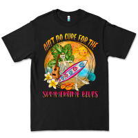 Black Ain't no cure for the summertime blues Premium Tee - NancyCooperArtShop