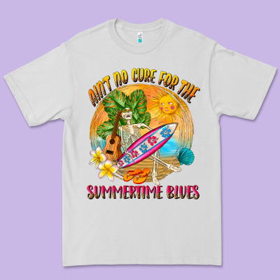 Ain't No Cure For The Summertime Blues Premium Tee Designed By Nancycooperartshop