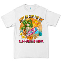 White Ain't no cure for the summertime blues Premium Tee - NancyCooperArtShop