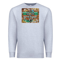 Heather Grey grateful cross mousepad Premium Sweatshirt - BarkalooDesign