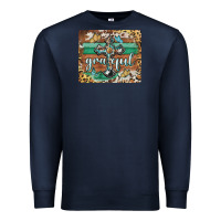 Navy grateful cross mousepad Premium Sweatshirt - BarkalooDesign