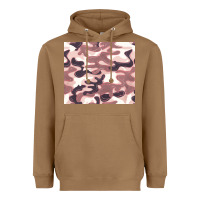 Toasted Coconut milky camouflage Heavyweight Hoodie - BarkalooDesign