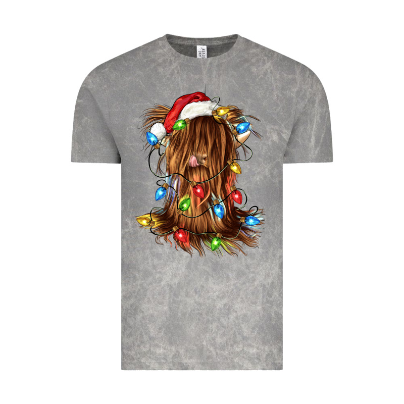 Christmas Heifer Cow Gnome Vintage Tee by CowGirlArtShop | Teevron