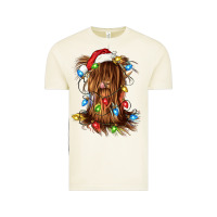 Vintage Arctic christmas heifer cow gnome Vintage Tee - CowGirlArtShop
