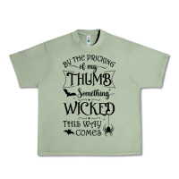 Oil Green something wicked this way comes witchcraft halloween 2021 t shirt Urban Heavy Tee - longCreatives