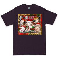 Plum merry Christmas goats tumbler Premium Tee - Jasminsmagicworld