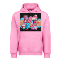 Fuchsia Pink v.d love gnomes Urban Hoodie - AdoDesignShop